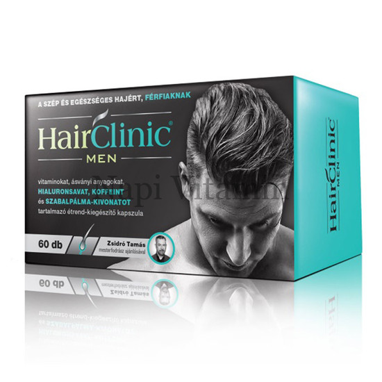 HairClinic (Hair Clinic) Men kapszula 60x HairClinic (Hair Clinic) Men kapszula 60x